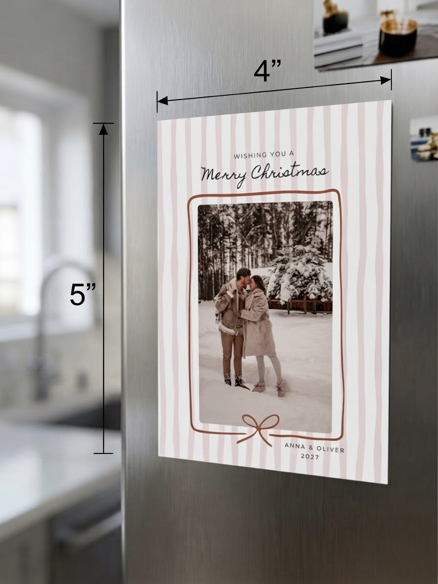 Holiday Card Magnets (4" x 5.5")